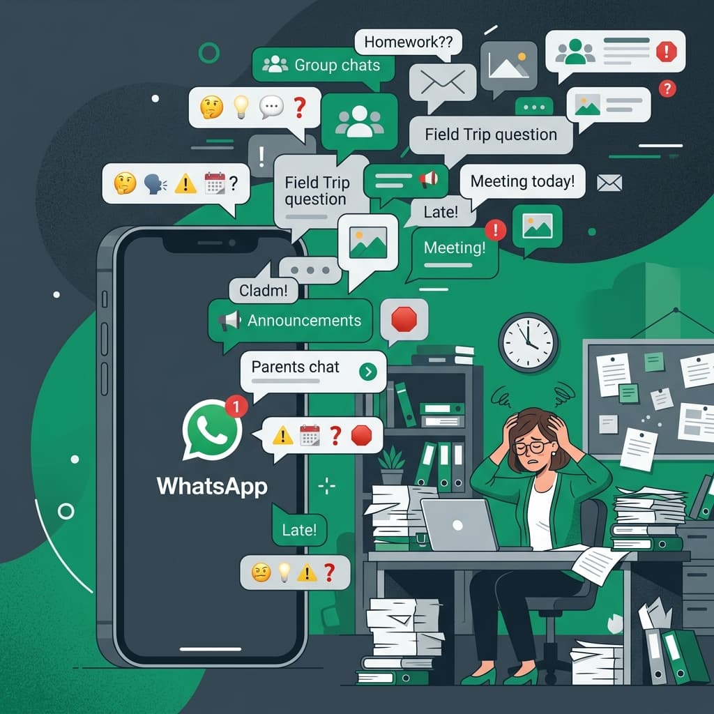 Ne créez surtout pas de groupe WhatsApp pour les parents de vos élèves (Voici pourquoi).